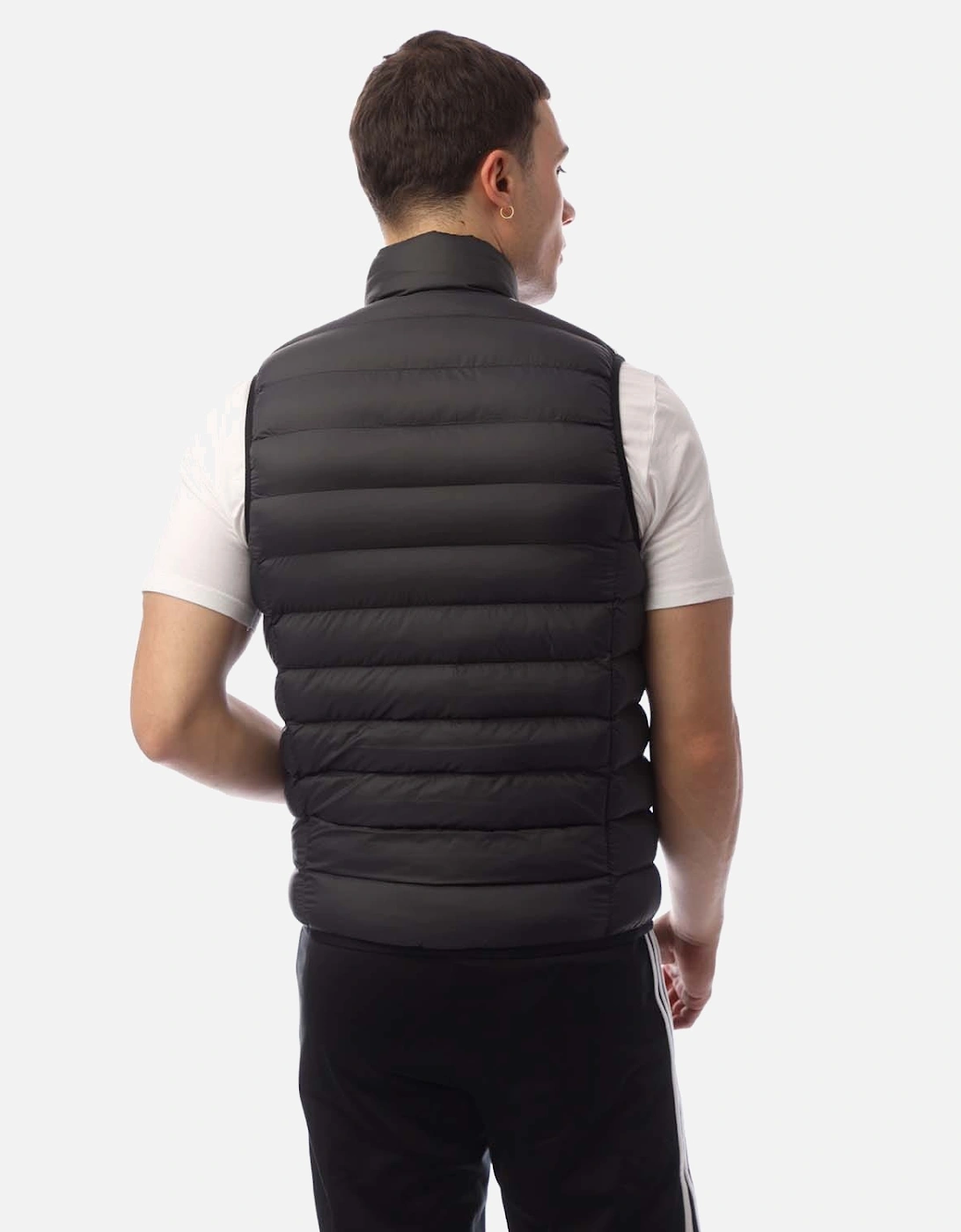 Padded Stand-Up Collar Puffer Vest
