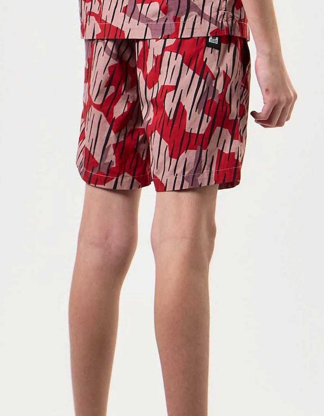 Junior Anzio Camo Relaxed Resort Short