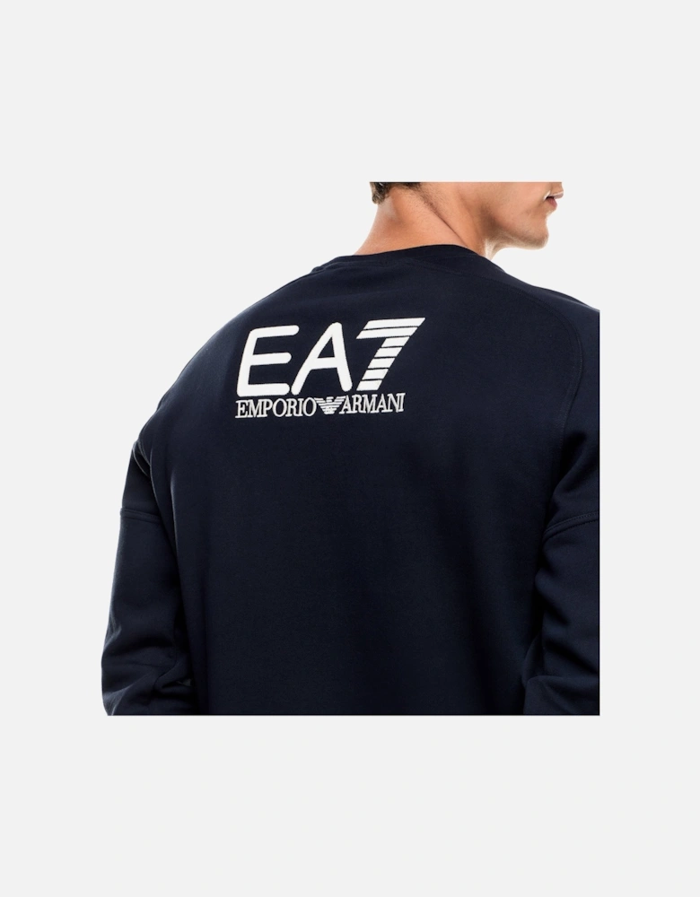 Emporio Armani Cotton Blend Visibility Tracksuit Navy