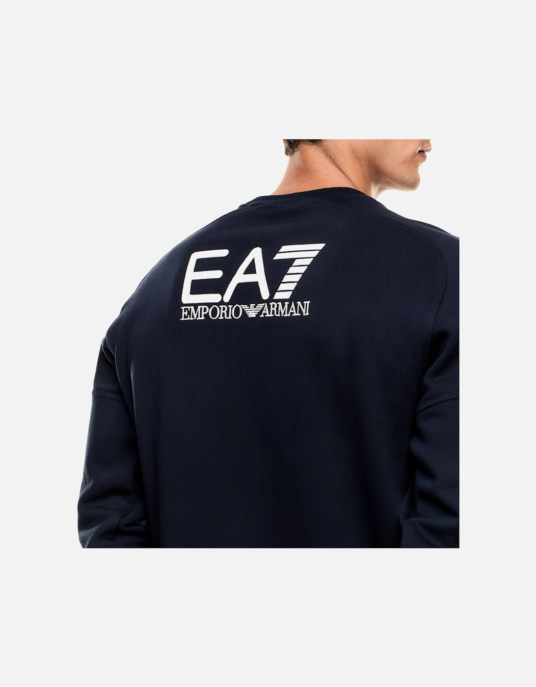 Emporio Armani Cotton Blend Visibility Tracksuit Navy
