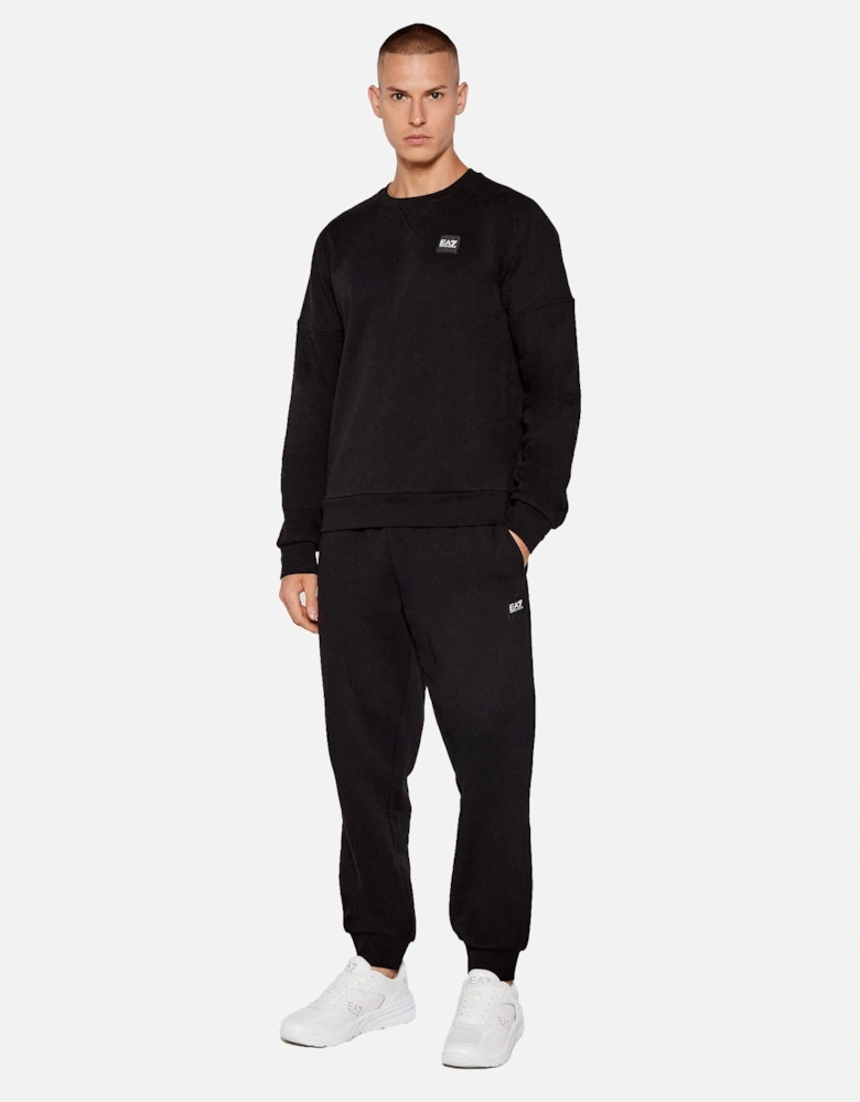 Emporio Armani Cotton Blend Visibility Tracksuit Black