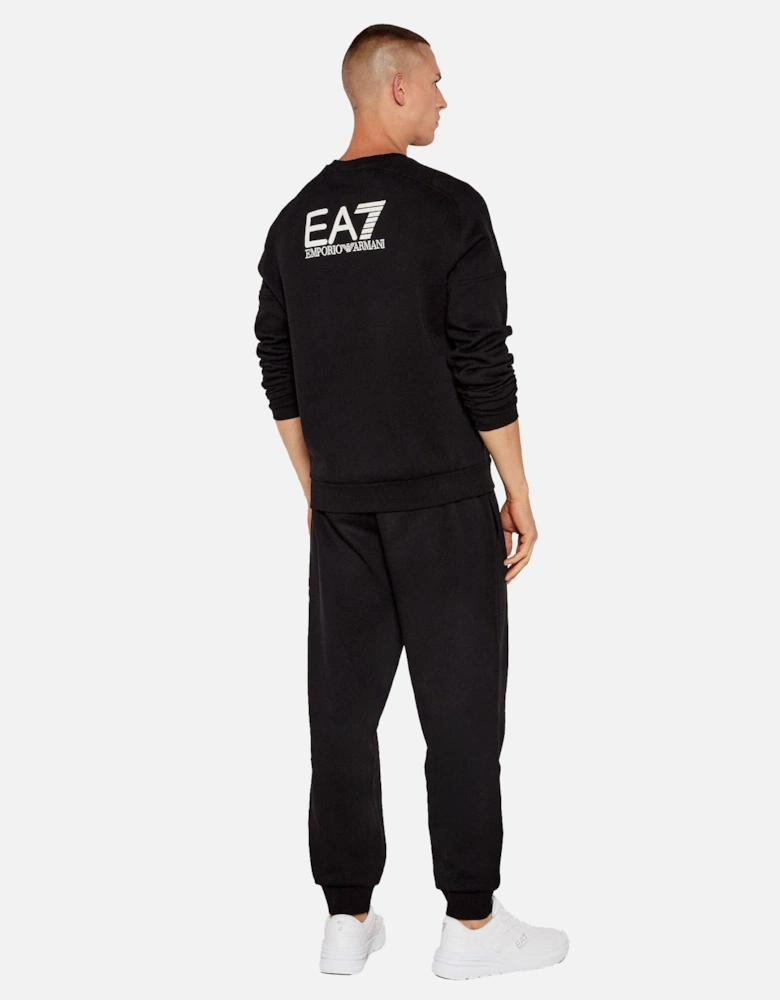 Emporio Armani Cotton Blend Visibility Tracksuit Black
