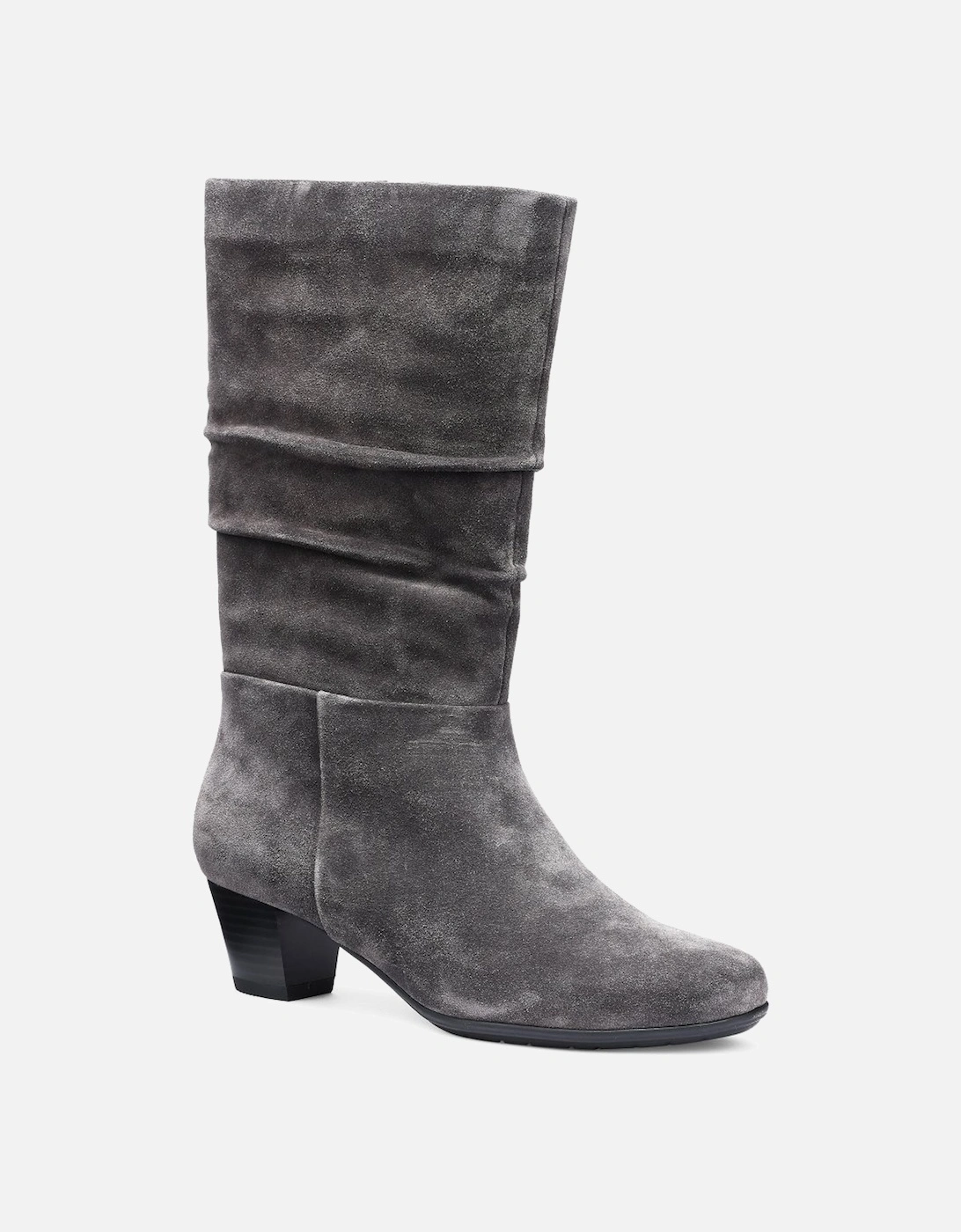 Sloane Womens Wide Fit Calf Length Boots, 5 of 4