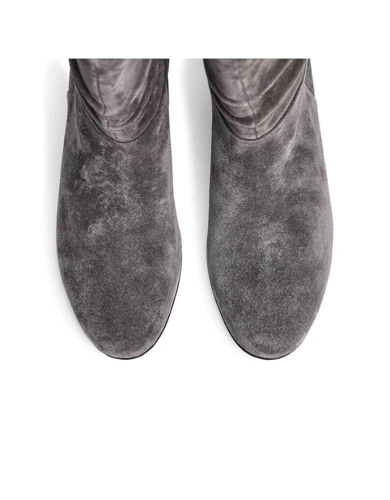 Sloane Womens Wide Fit Calf Length Boots