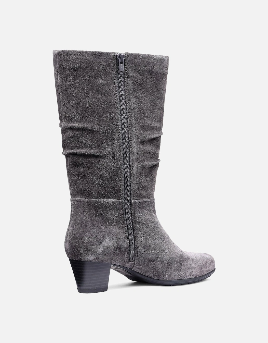 Sloane Womens Wide Fit Calf Length Boots