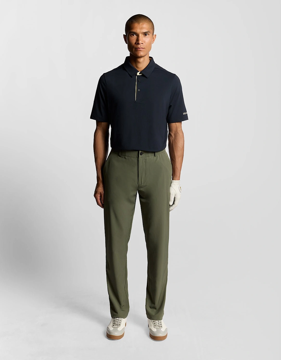 Golf Shank Button Polo Shirt