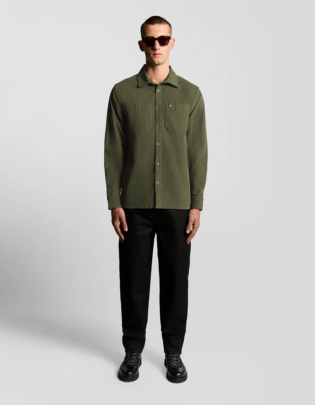 Lightweight Needle Cord Shirt