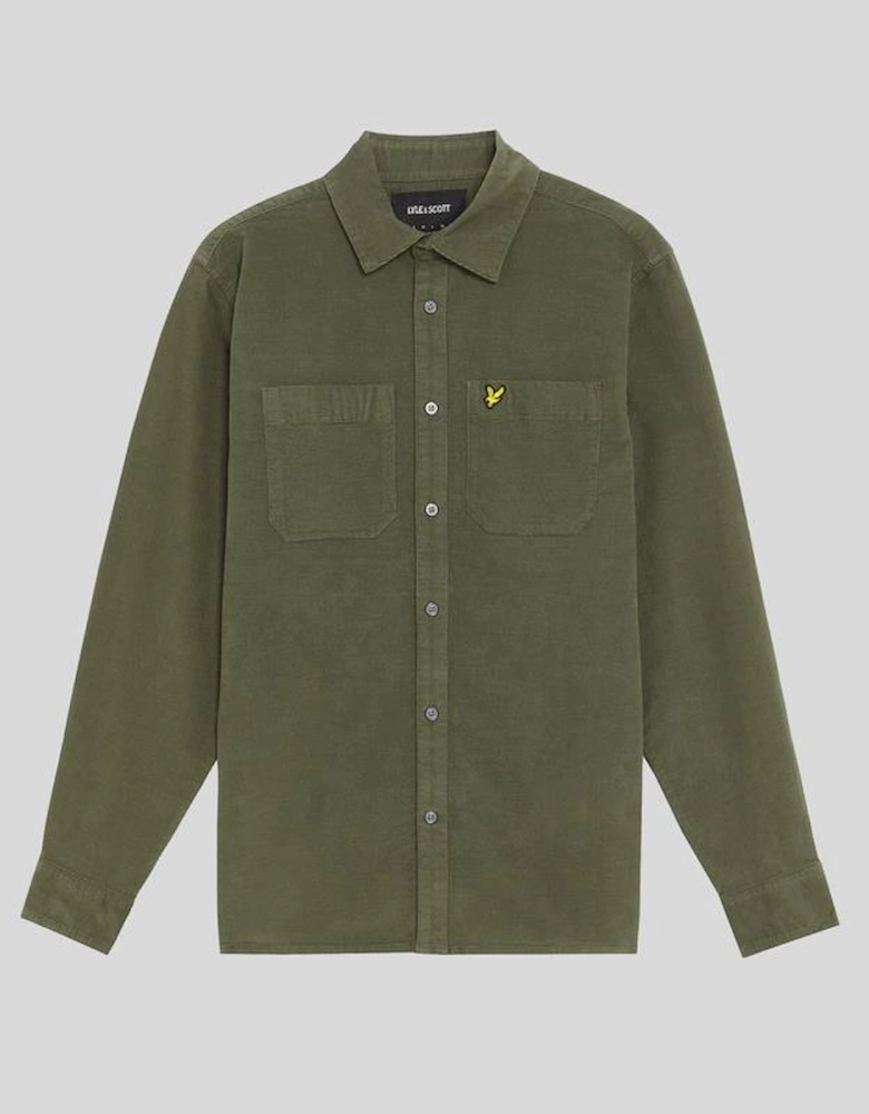 Lightweight Needle Cord Shirt