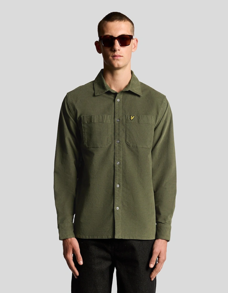 Lightweight Needle Cord Shirt