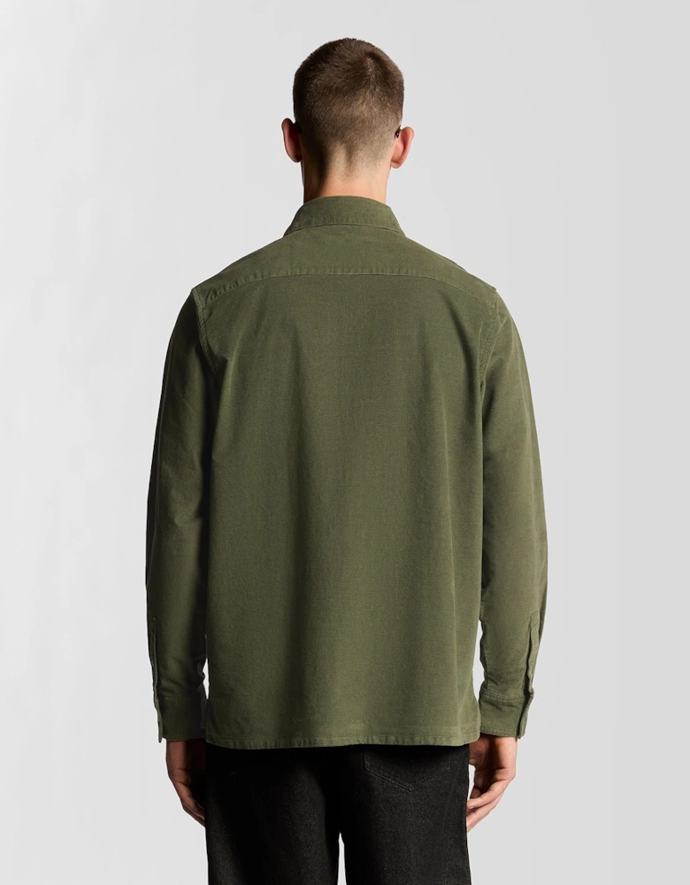 Lightweight Needle Cord Shirt