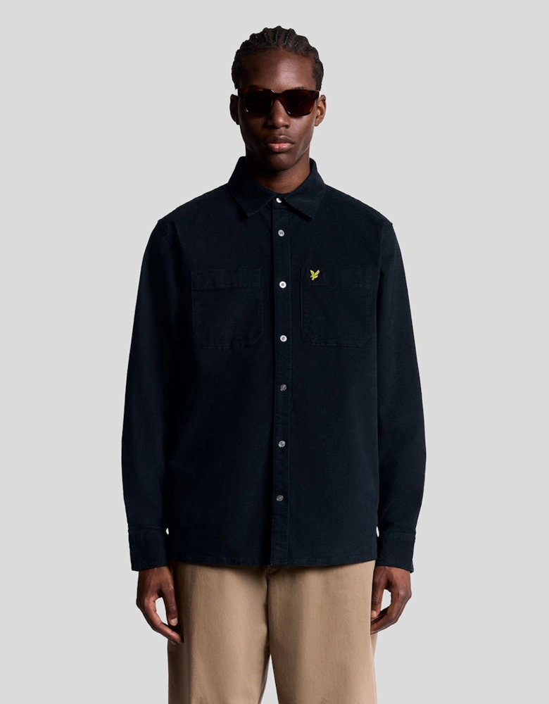 Lightweight Needle Cord Shirt