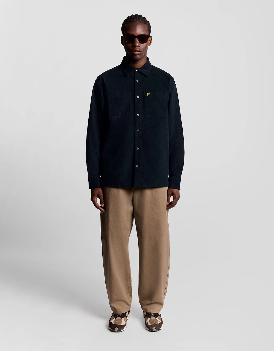 Lightweight Needle Cord Shirt