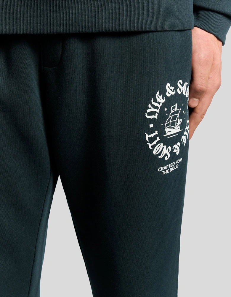 Insignia Graphic Cotton Joggers