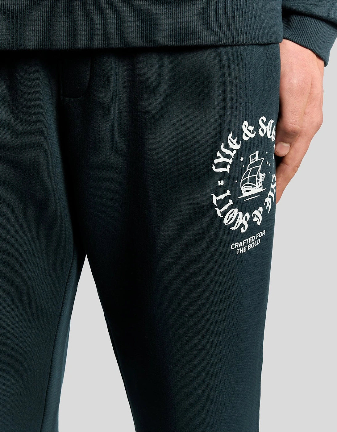 Insignia Graphic Cotton Joggers