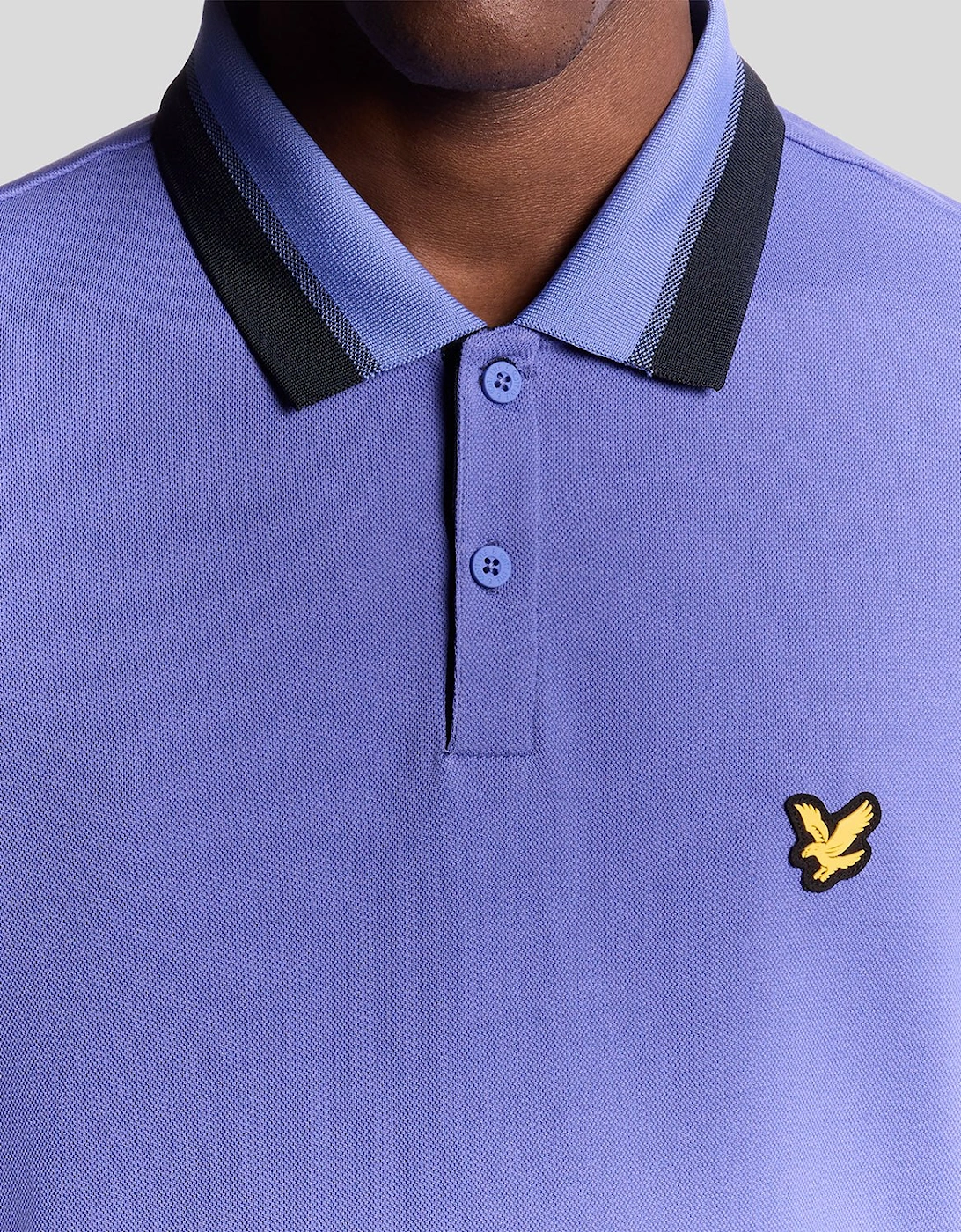 Golf Tipped Rib Polo Shirt
