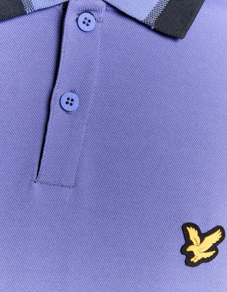 Golf Tipped Rib Polo Shirt