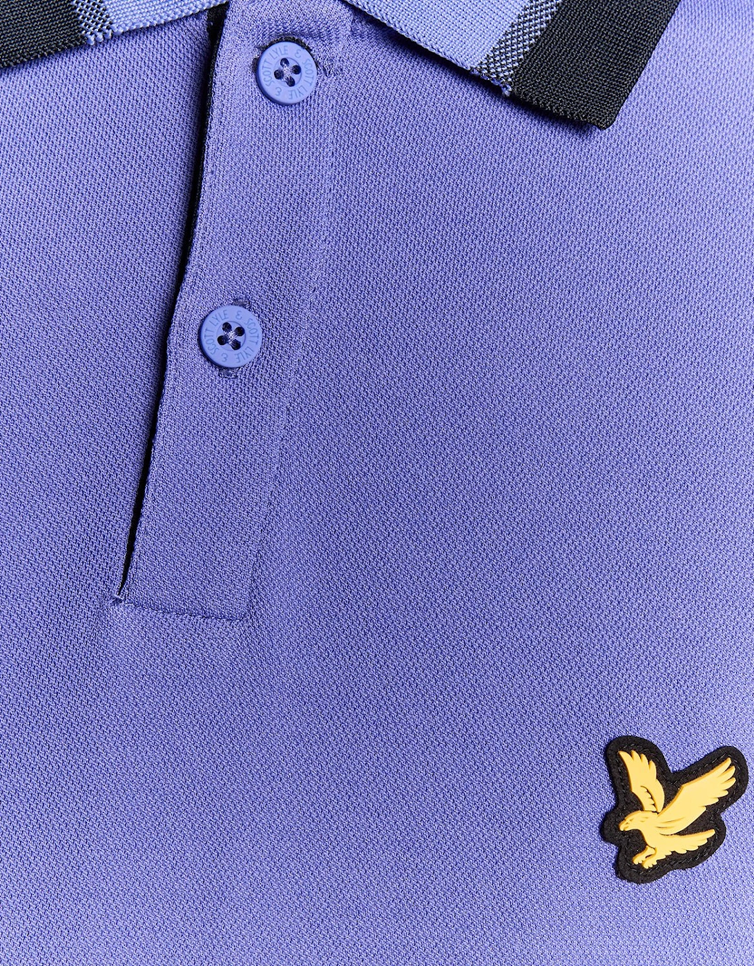 Golf Tipped Rib Polo Shirt
