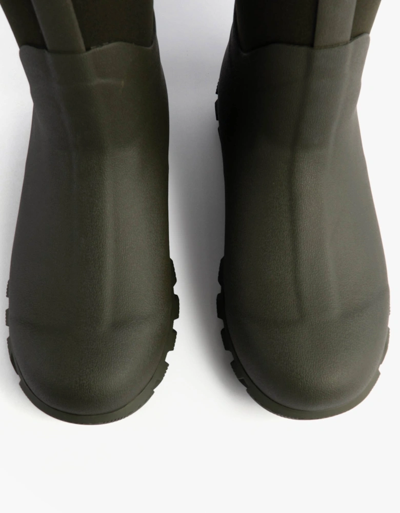 RUTLAND TALL Neoprene Wellington Boots Olive