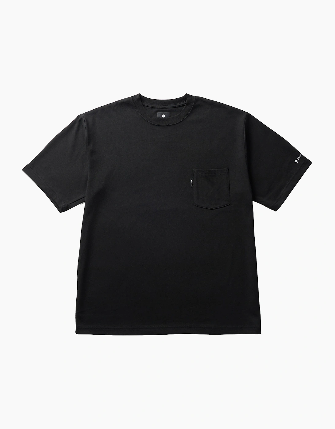 Snowpeak Men's Snow Peak NSD Pocket T-Shirt - Black - Size: 40