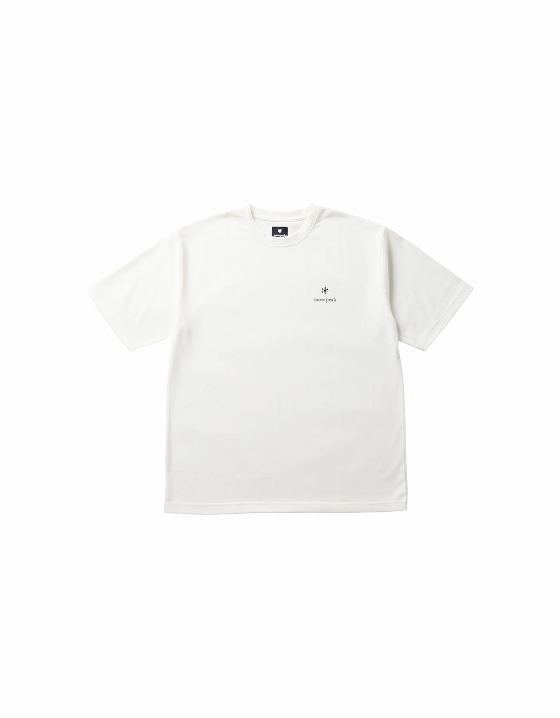 Snowpeak Men's Snow Peak NSD Logo T-Shirt - Cream - Size: 36