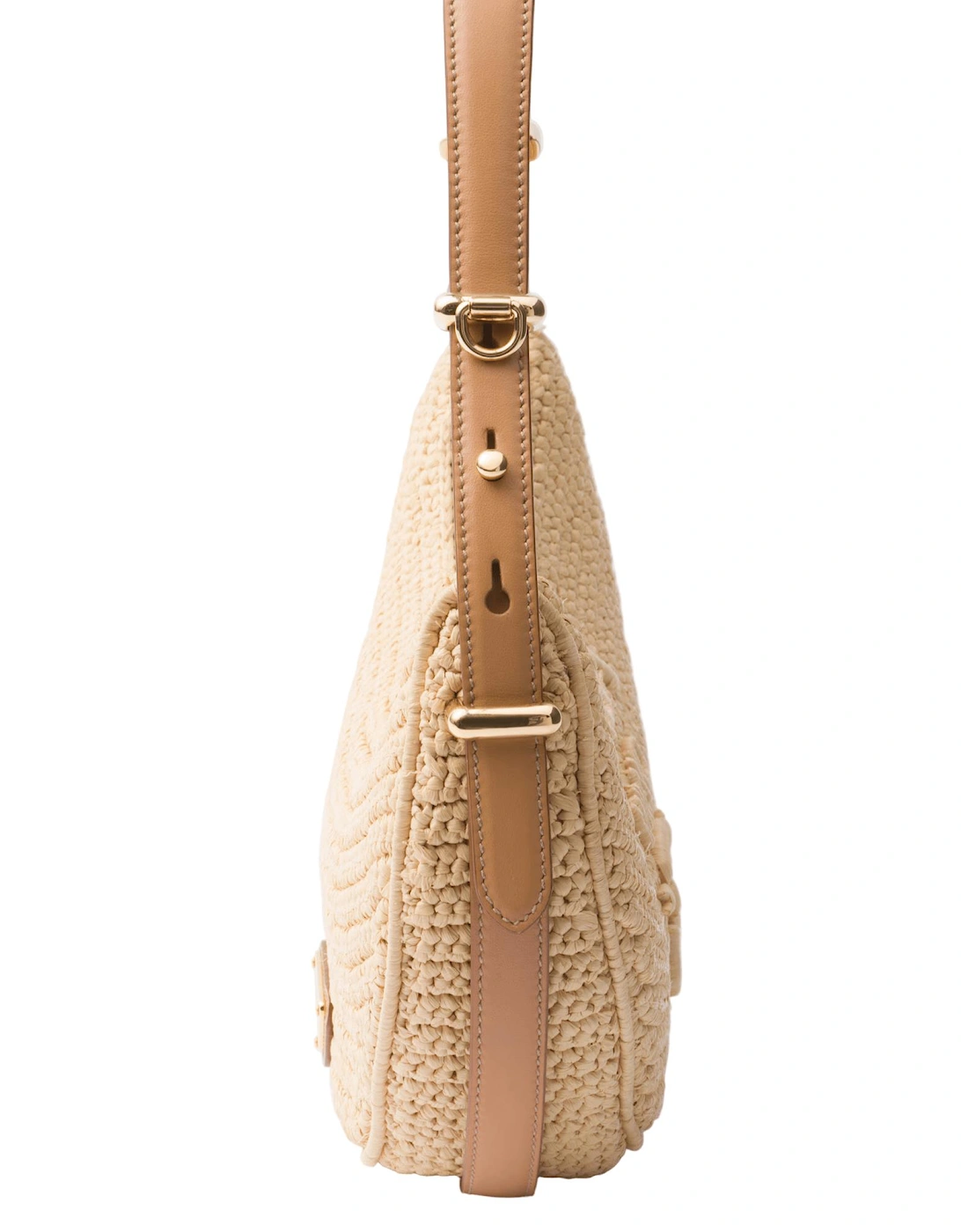 Crochet Arque Bag Natural Brown