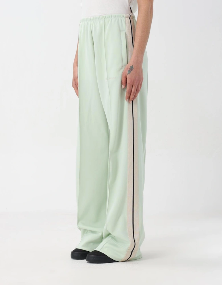 Wide Leg Pants with Side Stripes