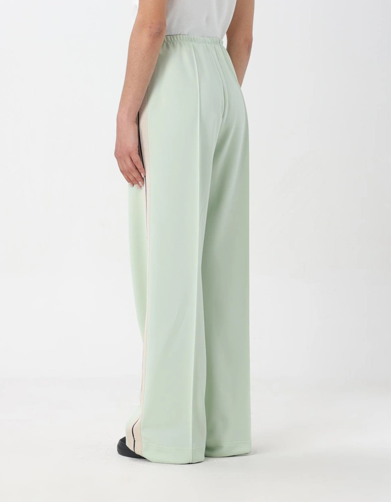 Wide Leg Pants with Side Stripes