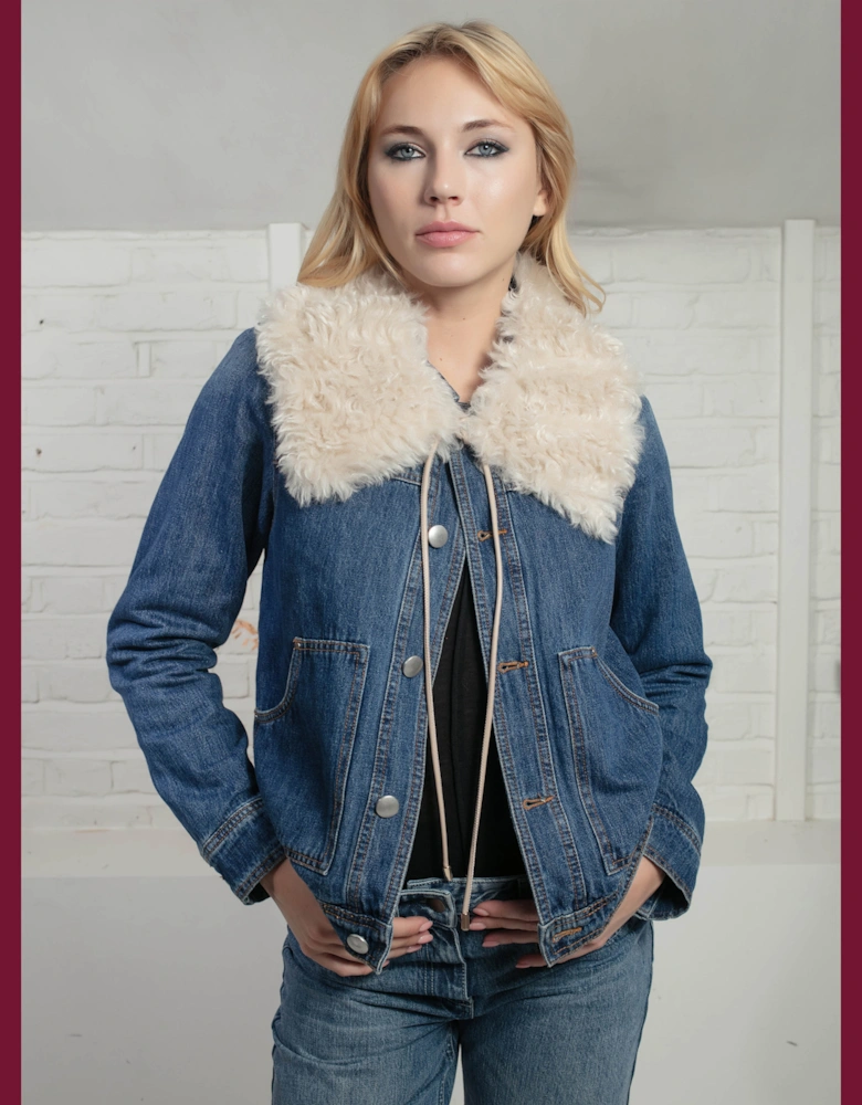 Klara Fur Collar In Cream