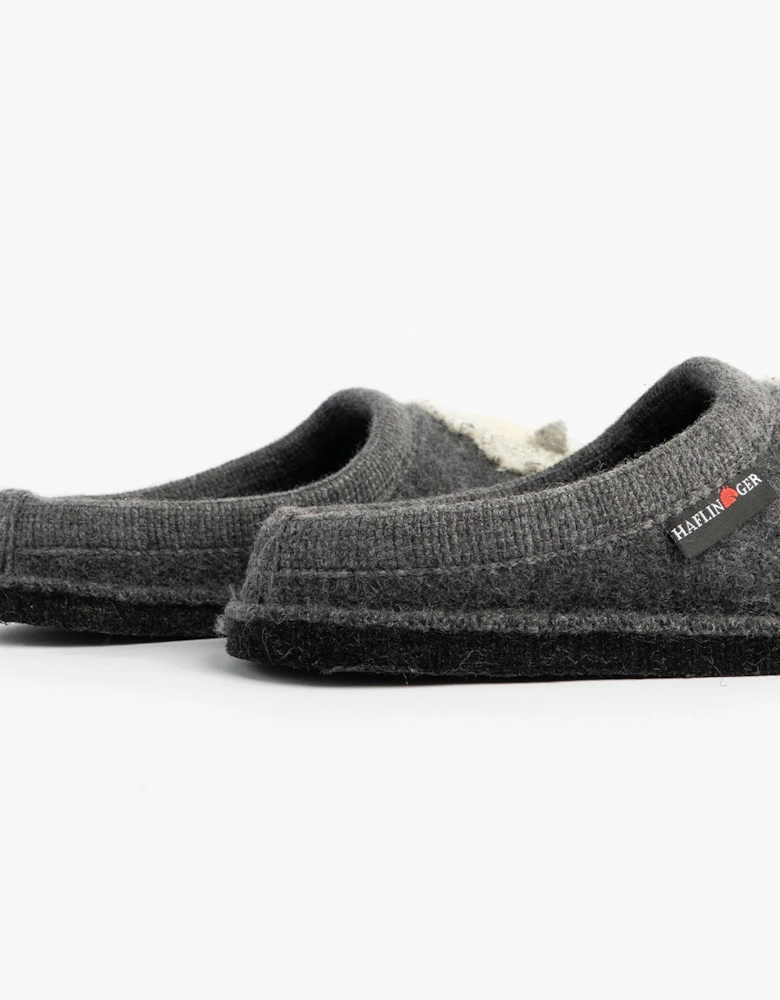 LAMBY Womens Slippers Anthracite
