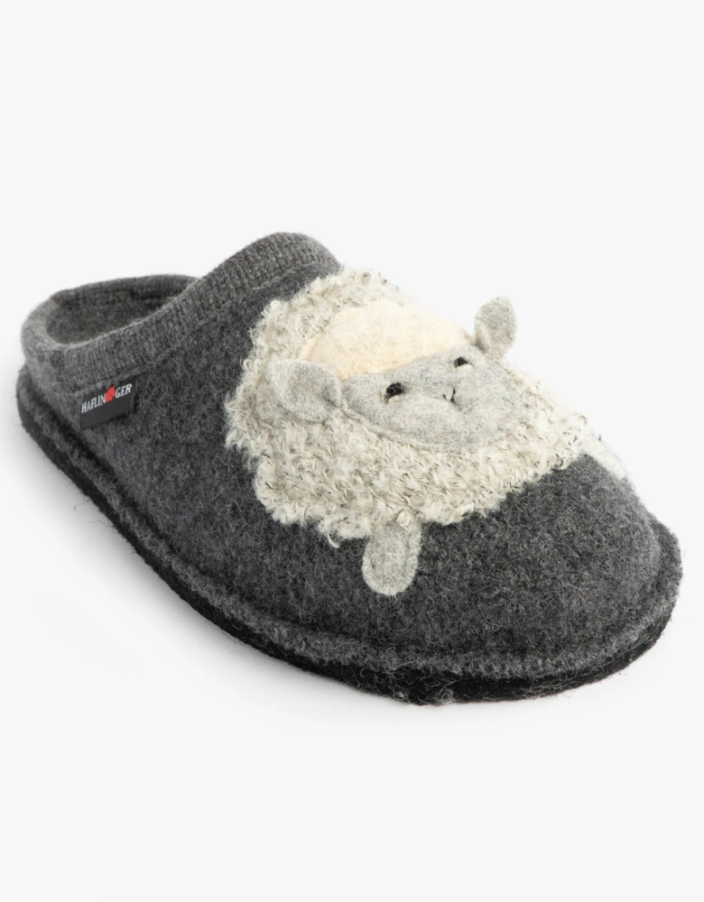 LAMBY Womens Slippers Anthracite