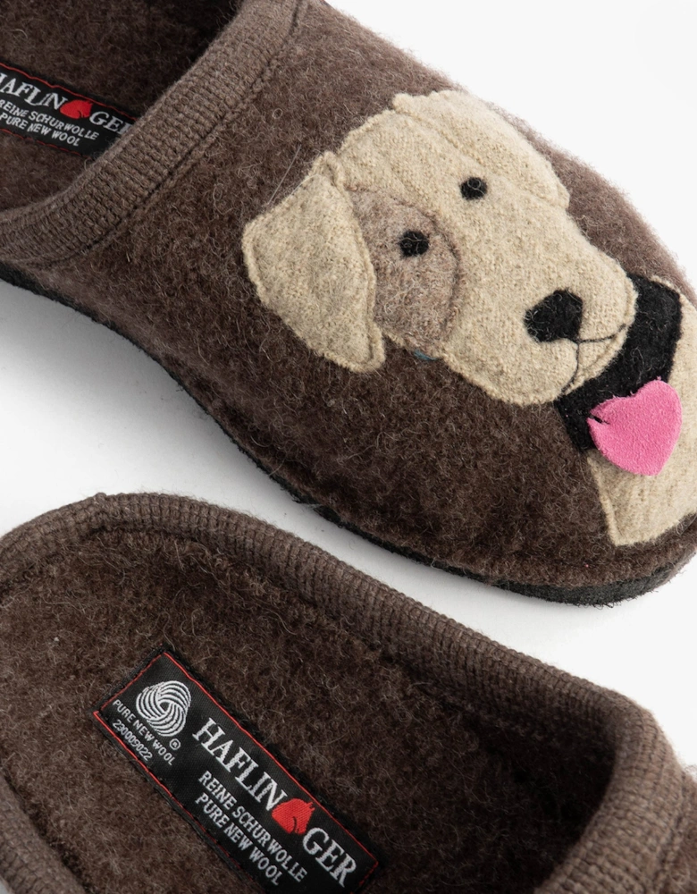 RUDI Womens Slippers Brown