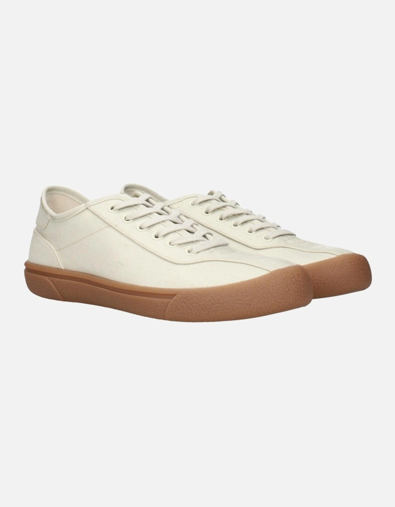 Leather Quilted Chain Shoulder Bag Women - Beige Sneakers