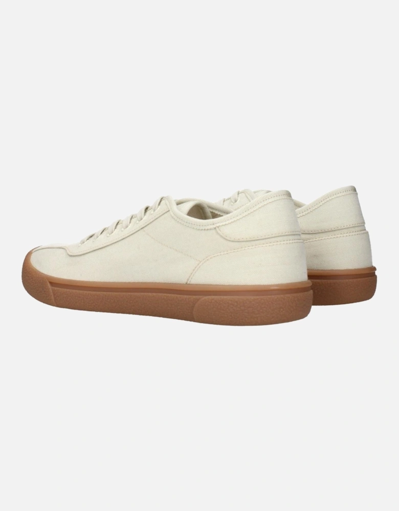 Leather Quilted Chain Shoulder Bag Women - Beige Sneakers