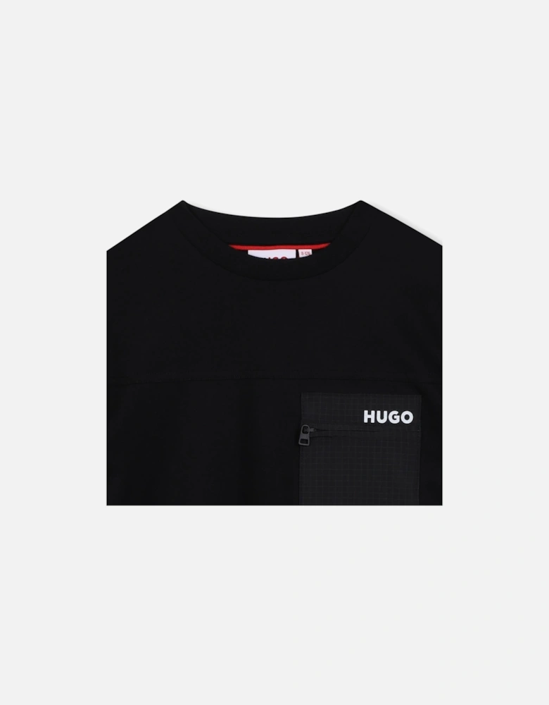 HUGO BLACK T SHIRT G00441
