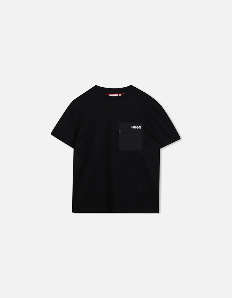HUGO BLACK T SHIRT G00441
