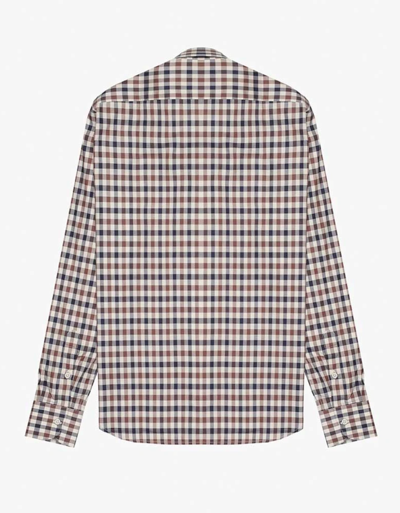 Active Iconic Club Check Shirt Club Check - Beige