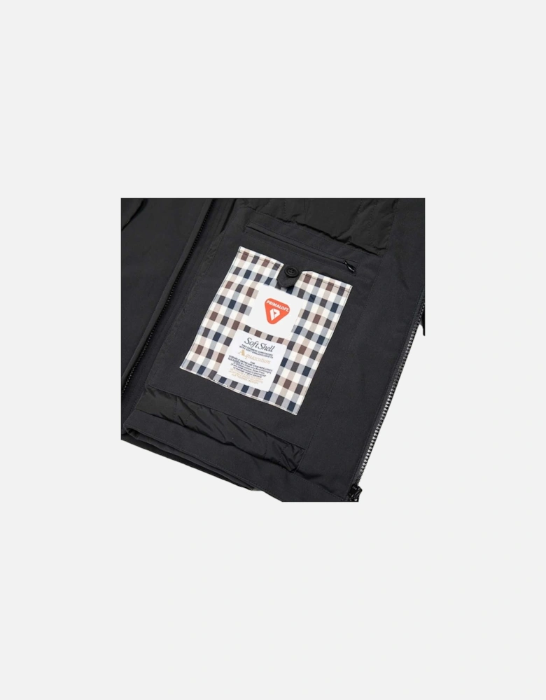 Active Softshell Mid Parka - Black