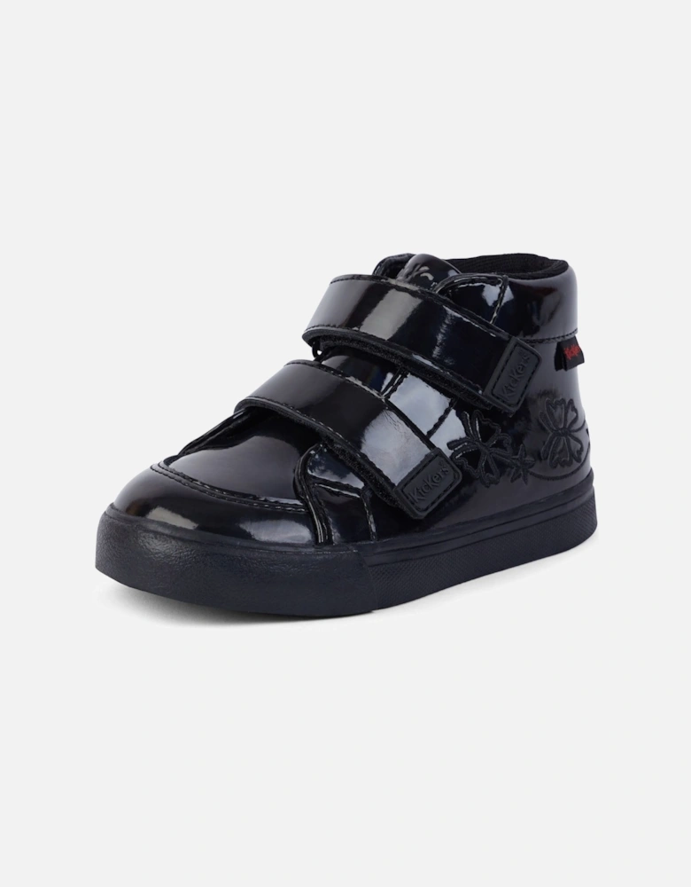 Kids Tovni Hi Stardust Patent Boots