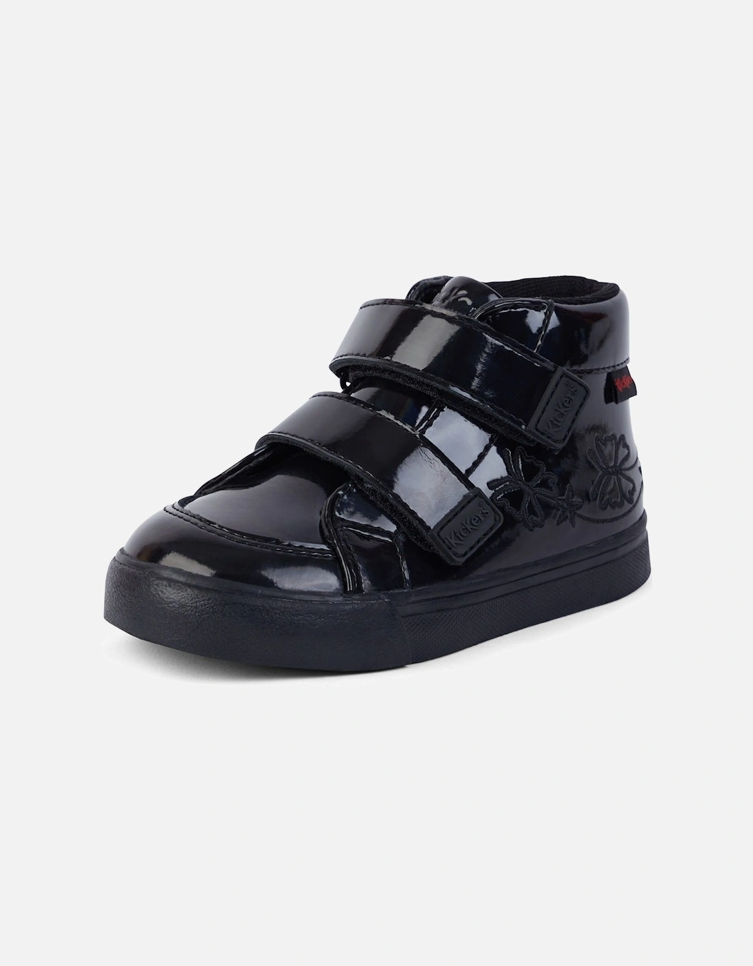 Kids Tovni Hi Stardust Patent Boots