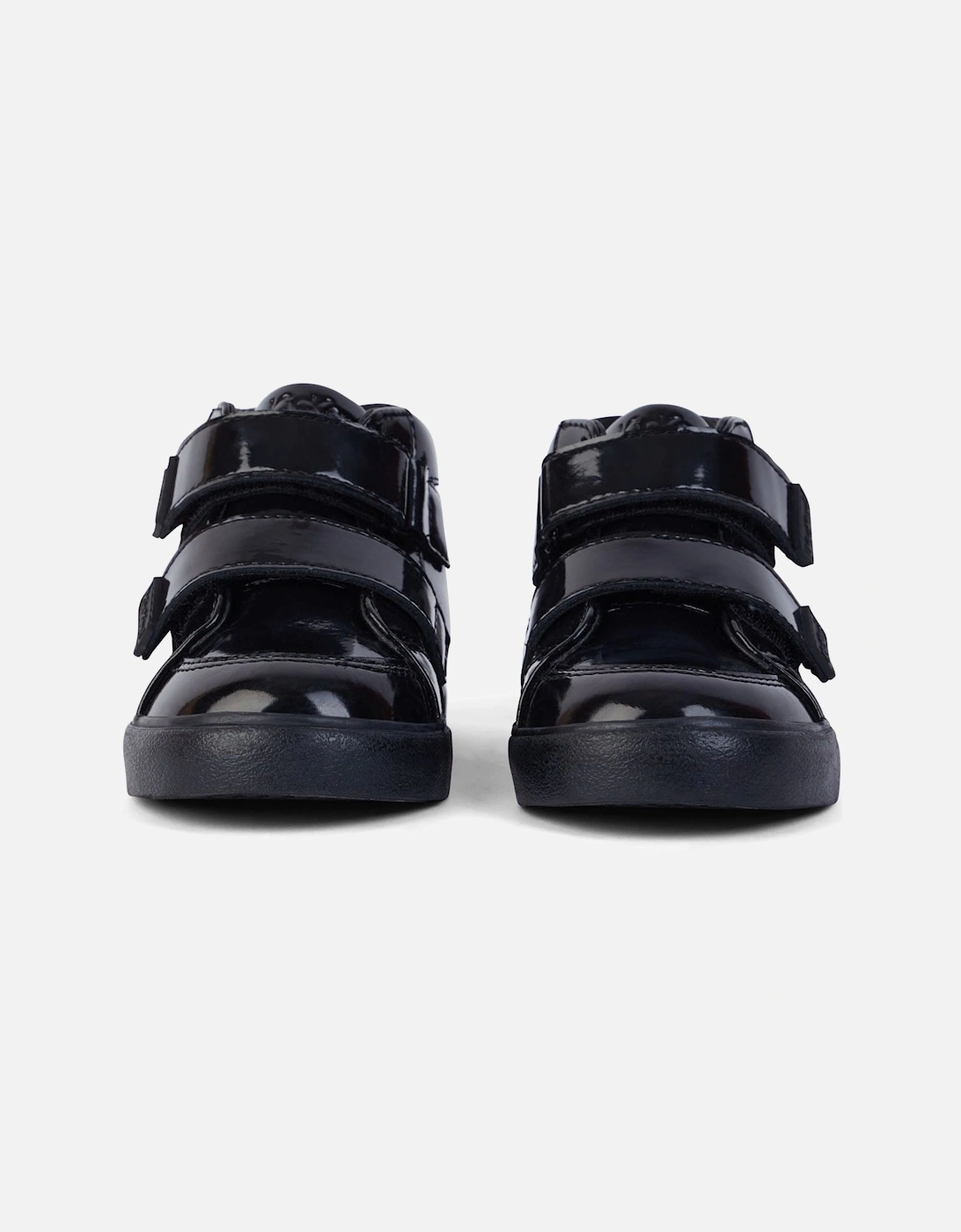 Kids Tovni Hi Stardust Patent Boots
