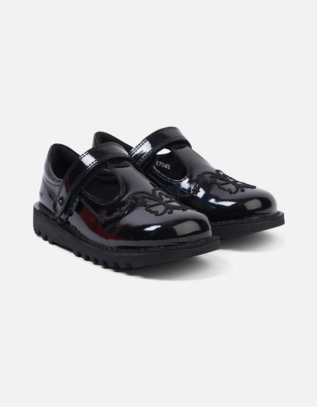 Kids Kick T Stardust Patent Shoe, 7 of 6