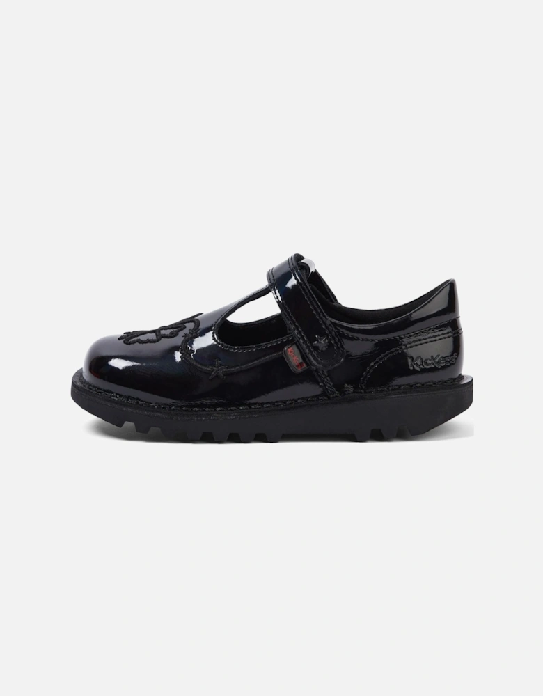 Kids Kick T Stardust Patent Shoe