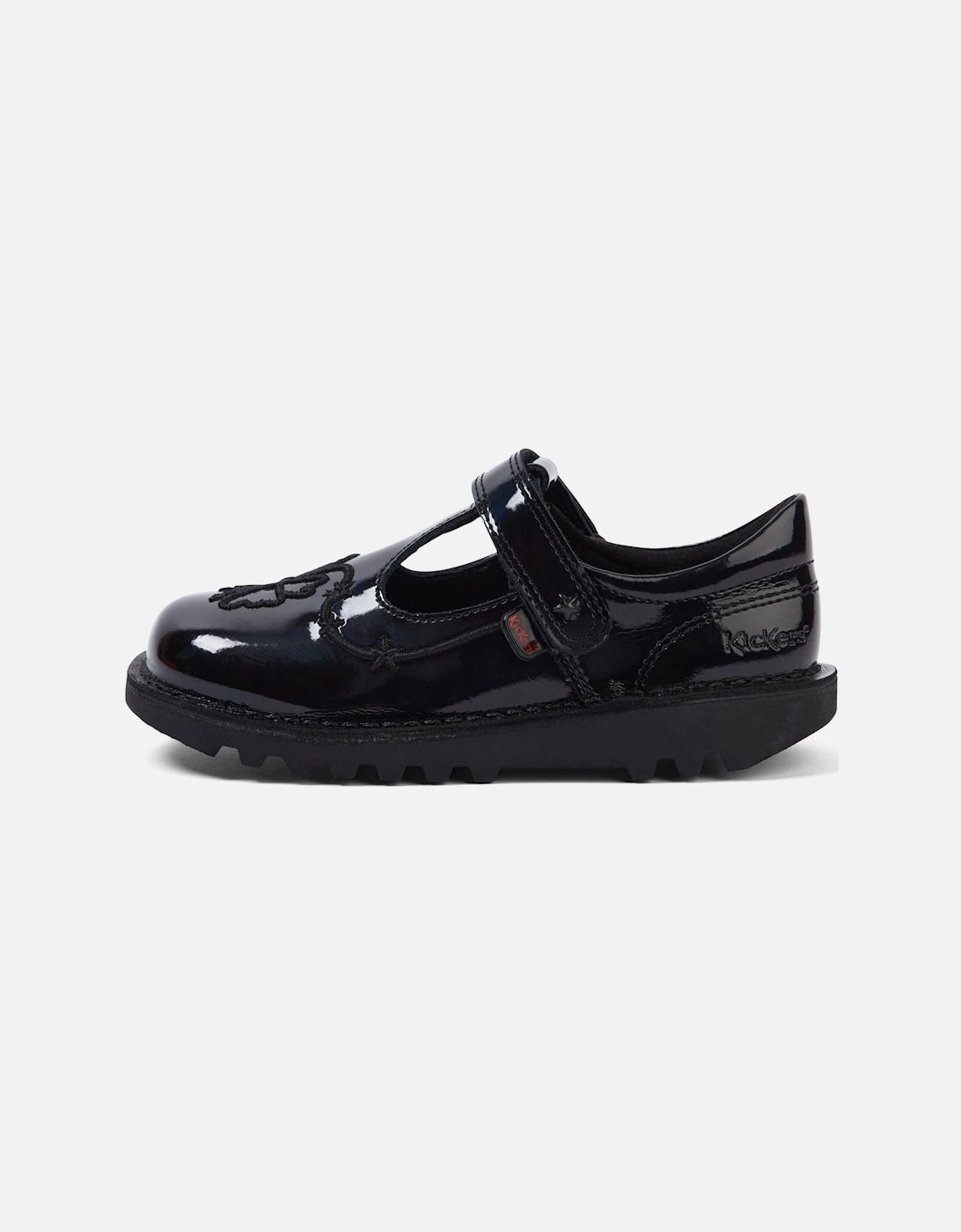 Kids Kick T Stardust Patent Shoe