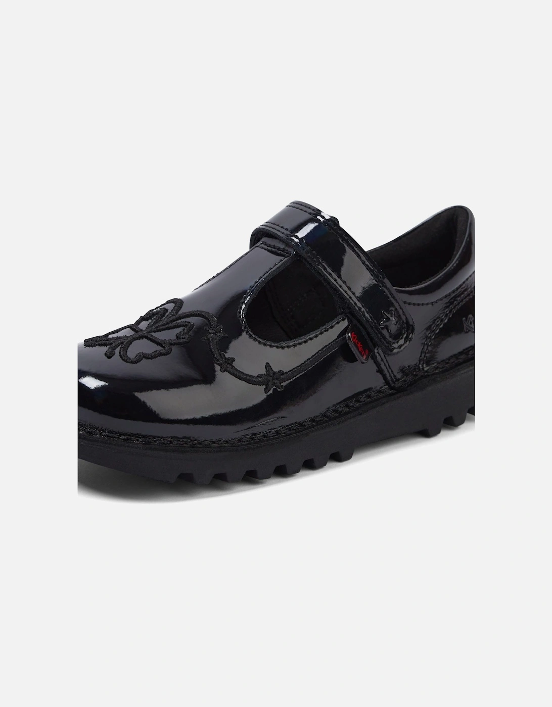 Kids Kick T Stardust Patent Shoe