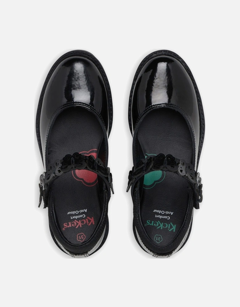 Kids Lachly Butterfly Patent Shoes