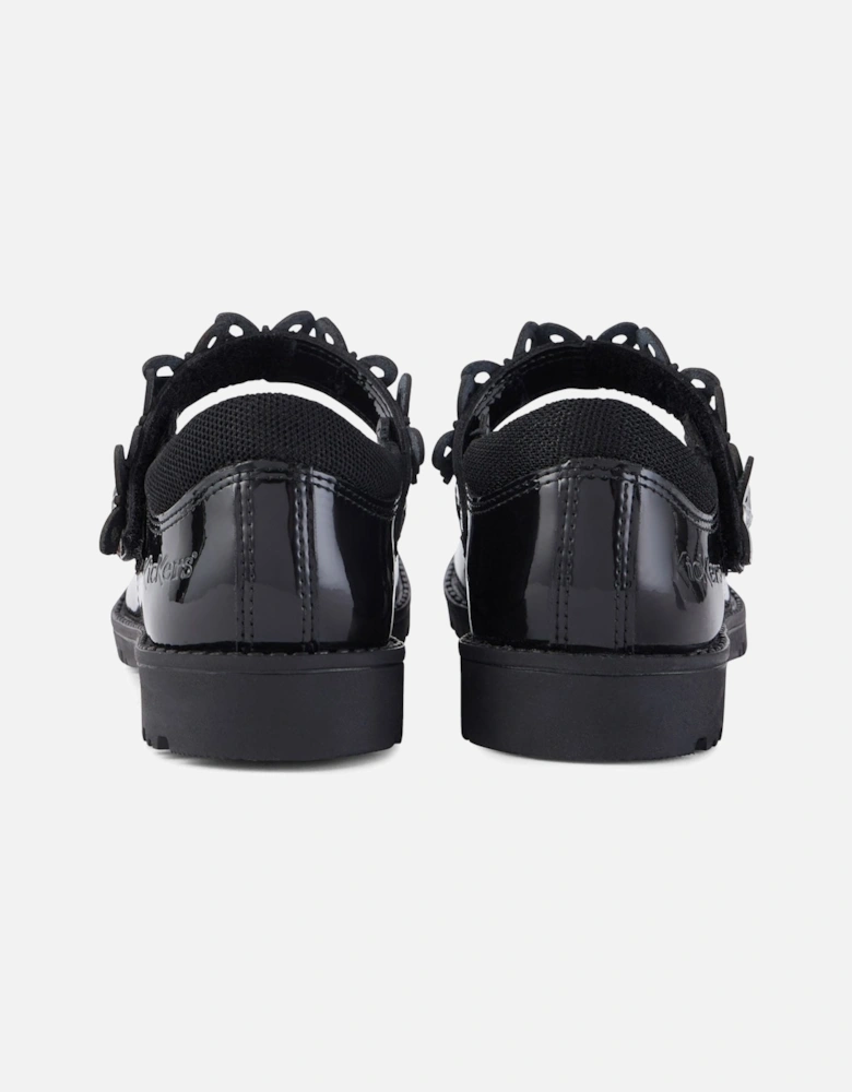Kids Lachly Butterfly Patent Shoes