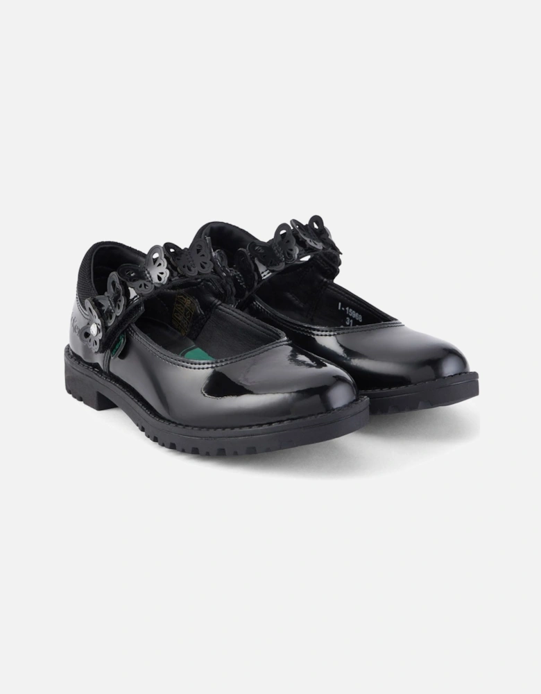 Kids Lachly Butterfly Patent Shoes