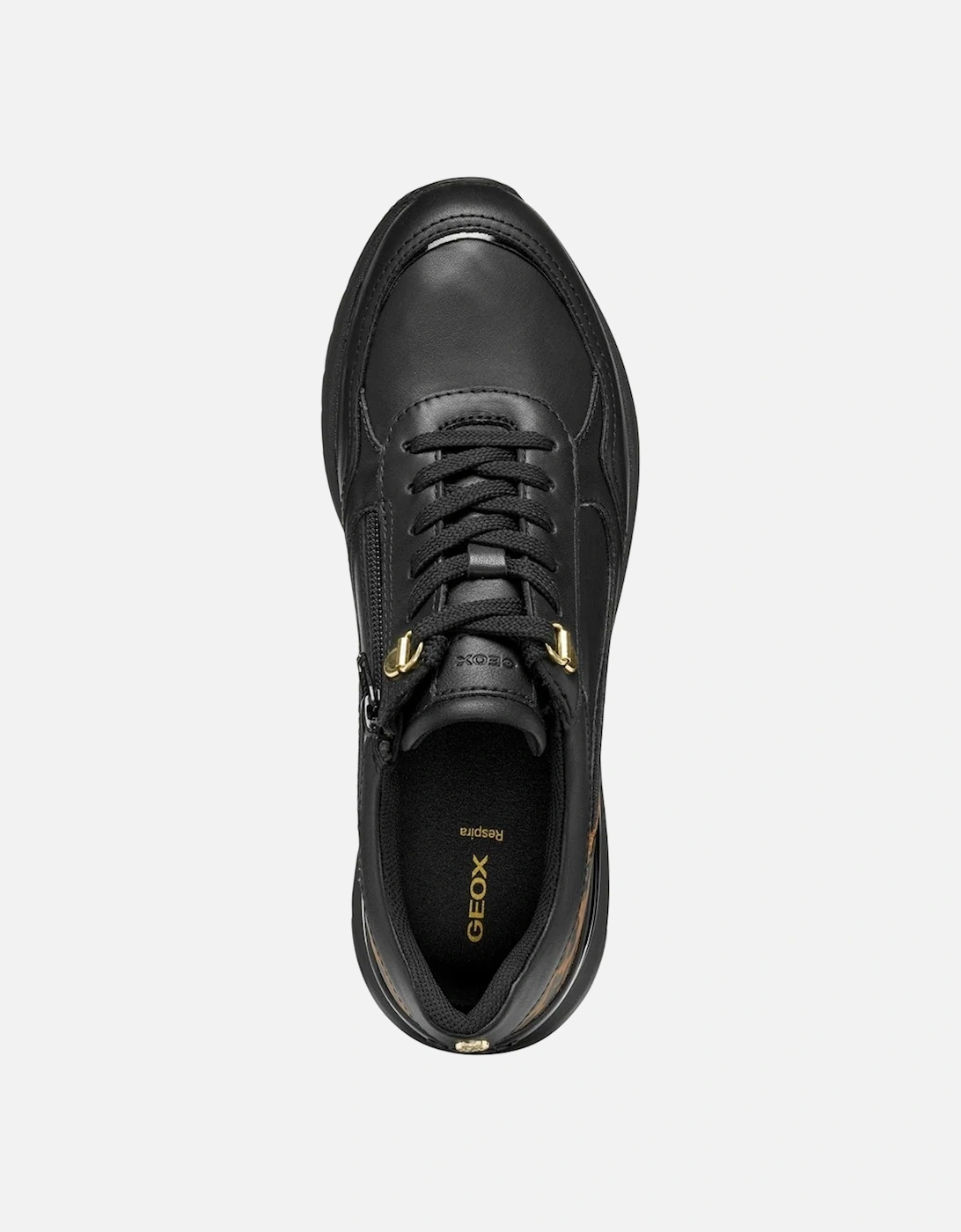 Womens/Ladies Desya Nappa Leather Trainers