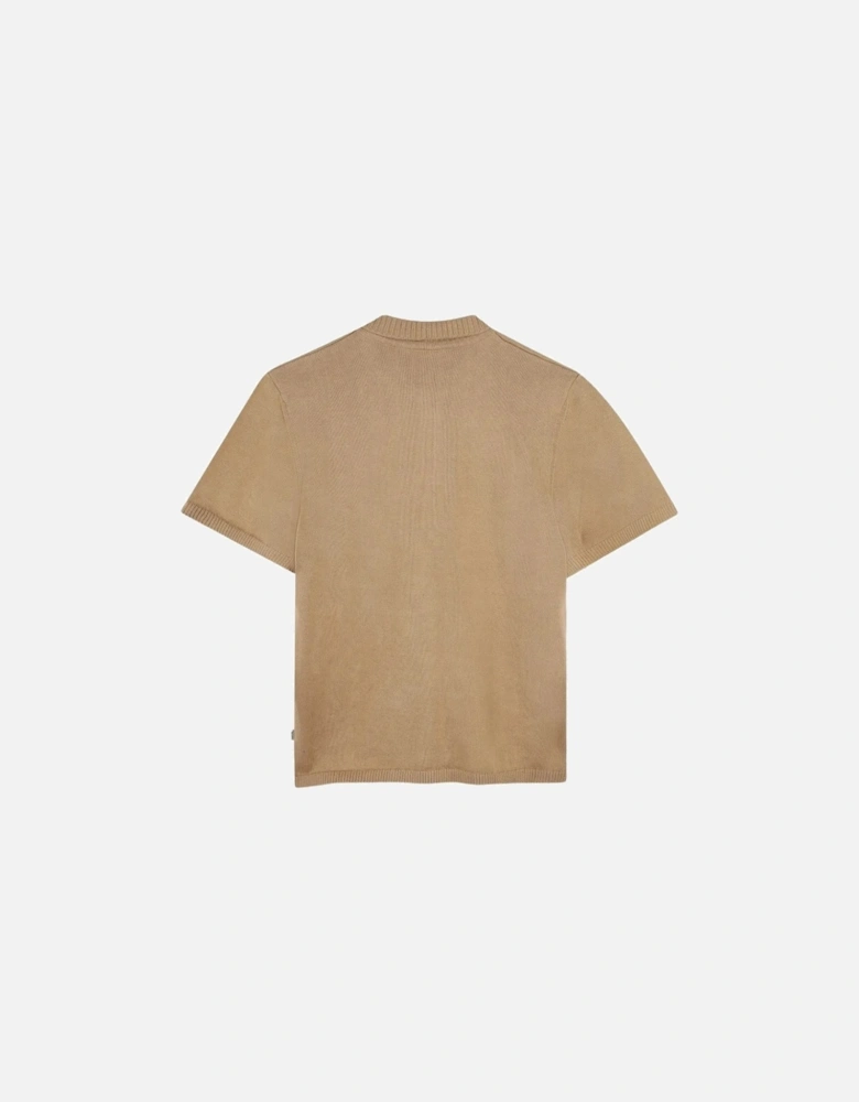 Kids Branded Polo Shirt Beige