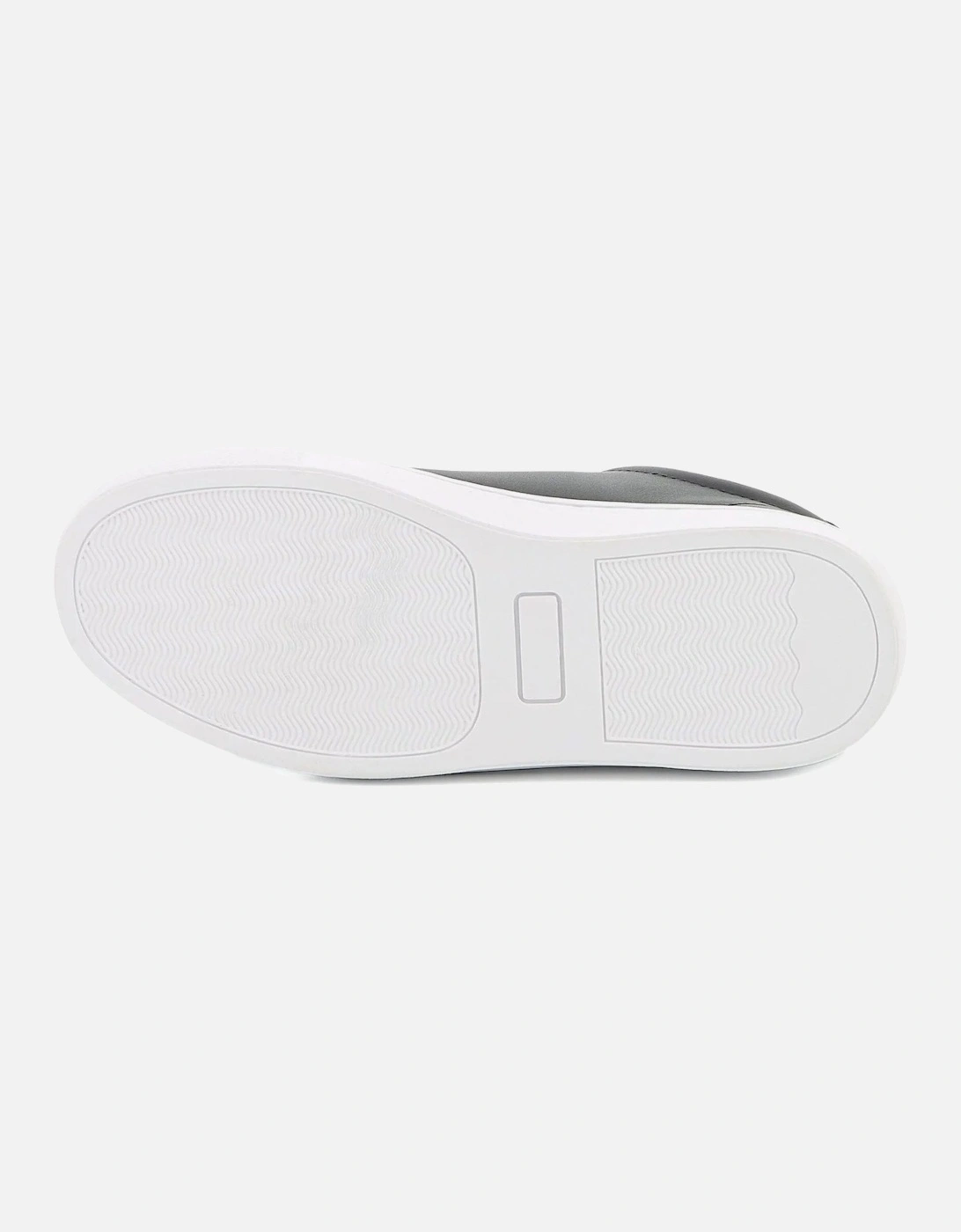 Kids Leather Sneakers Black